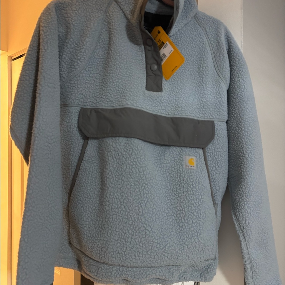 Carhartt Blue Fleece Pullover